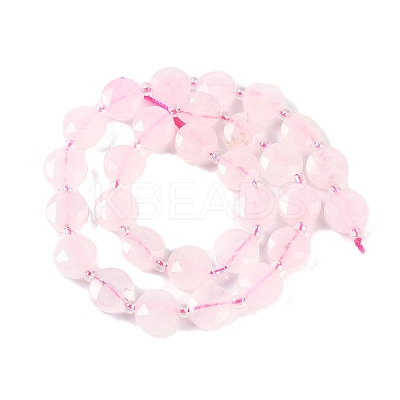 Natural Rose Quartz Beads Strands G-N342-07-1