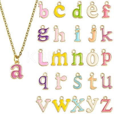 2Sets Alloy Enamel Pendants ENAM-CJ0005-55-1