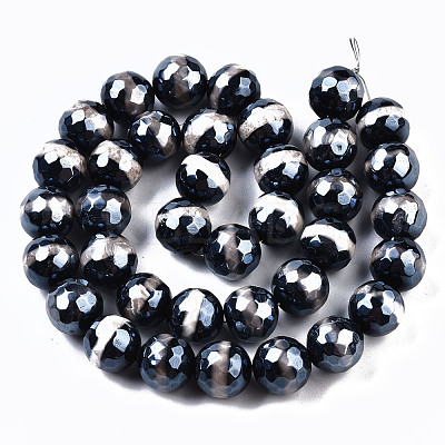 Tibetan Style dZi Beads G-S359-257A-1