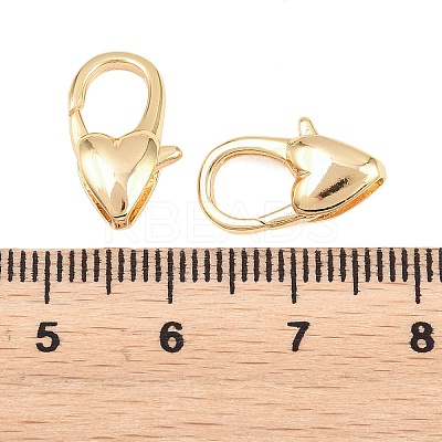Brass Lobster Claw Clasps KK-H287-08D-G-1