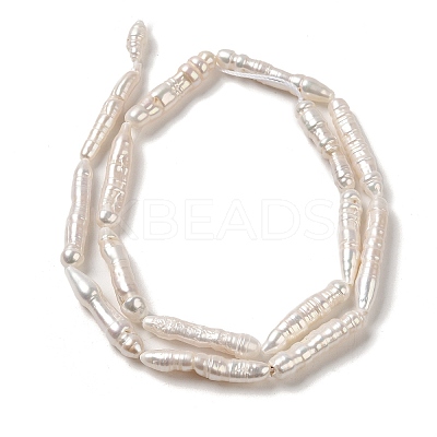 Natural Baroque Pearl Keshi Pearl Beads Strands PEAR-E016-003-1