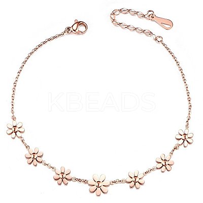 Fabulous Stainless Steel Anklets JA17A-1