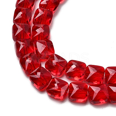 Transparent Glass Beads Strands GLAA-L050-A16-1
