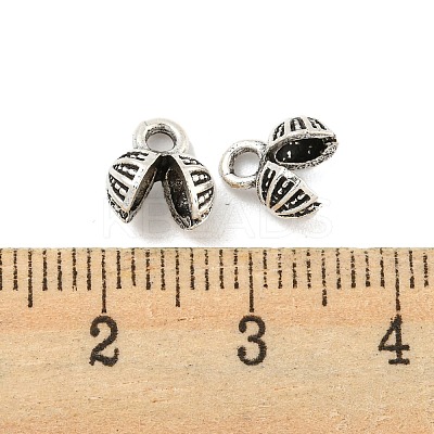 Tibetan Style Alloy Charms FIND-M011-12AS-1