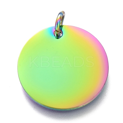 Ion Plating(IP) 304 Stainless Steel Charms EJEW-L238-03E-M-1