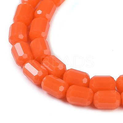 Opaque Glass Beads Strands GLAA-G112-04M-1