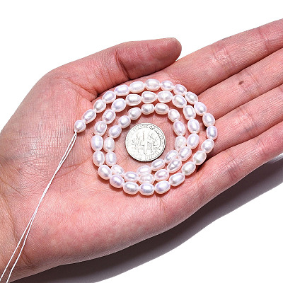 Natural Cultured Freshwater Pearl Beads Strands PEAR-N012-05I-1