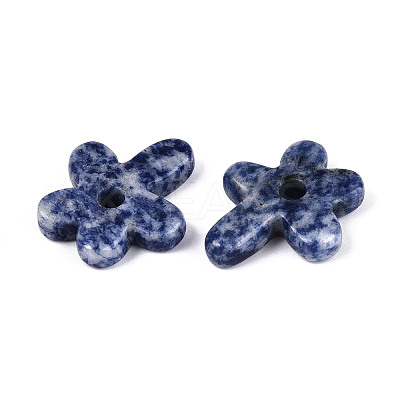 Natural Blue Spot Jasper Pendants G-T142-44L-1