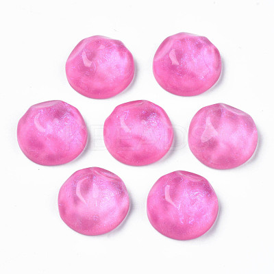 Transparent Resin Cabochons CRES-N031-005A-C03-1