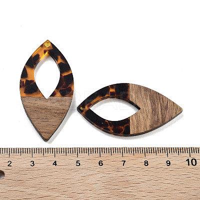 Walnut Wood with Resin Pendant FIND-Z050-05A-1