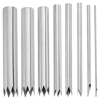 304 Stainless Steel Ceramic & Clay Craft Hole Puncher TOOL-WH0159-12P-1