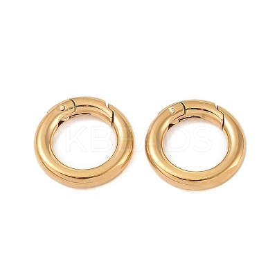 Ion Plating(IP) 316 Stainless Steel Spring Gate Rings STAS-M296-01G-A-1
