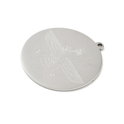 304 Stainless Steel Pendants STAS-G355-11P-1