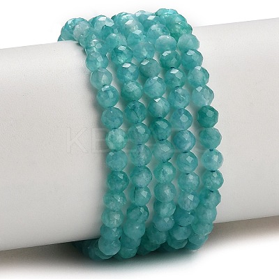 Natural Amazonite Beads Strands G-T152-A01-4mm-1