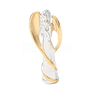 304 Stainless Steel Pendants STAS-G385-09GP-1