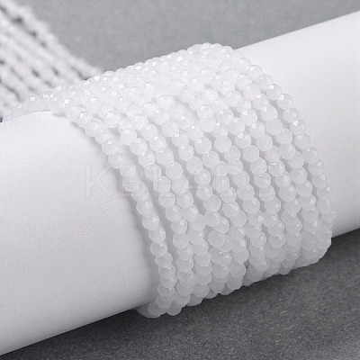 Glass Imitation Jade Beads Strands X-GLAA-H021-05-01-1