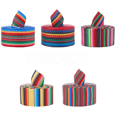 5 Rolls 5 Styles Glitter Vinyl Heat Transfer Film OCOR-GA0001-08-1