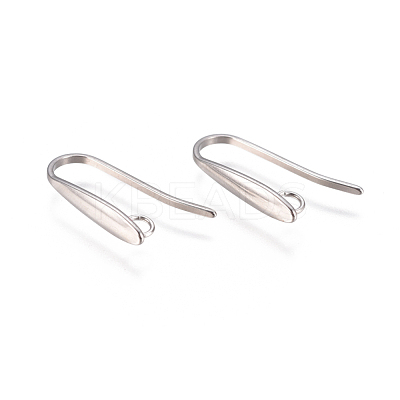 Tarnish Resistant 304 Stainless Steel Earring Hooks X-STAS-F227-23-P-1
