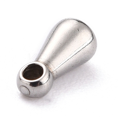 Non-Tarnish 304 Stainless Steel Chain Extender Drop X-STAS-H153-10A-P-1