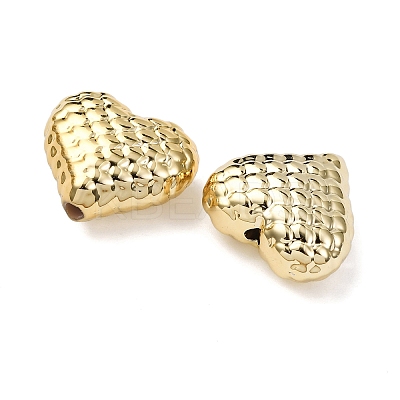 UV Plating Acrylic Waffle Beads MACR-L015-20B-1