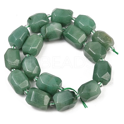 Natural Green Aventurine Beads Strands G-Z147-E07-01-1