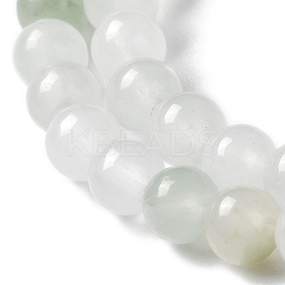 Natural Tianshan Cui Quartzite Beads Strands X-G-B046-01E-1