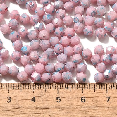 Picasso Baking Paint Glass Seed Beads SEED-A032-02A-08-1