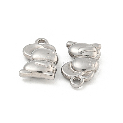 Non-Tarnish 304 Stainless Steel Charms STAS-I307-539P-1