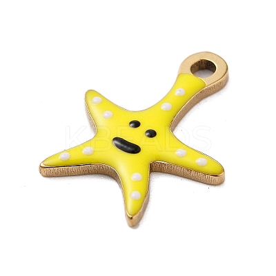 Ion Plating(IP) 201 Stainless Steel Charms STAS-A101-01C-01G-1