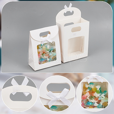Rectangle Paper Gift Bags LS-ABAG-WH0044-39B-1