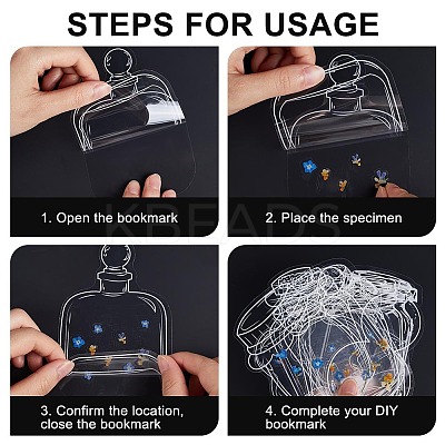 3 Styles Waterproof Self Adhesive Stamping Stickers Sets DIY-CP0011-04D-1