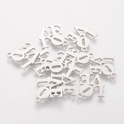 5Pcs 304 Stainless Steel Charms STAS-FS0001-08P-1
