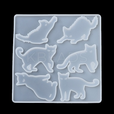 Cat Cabochon DIY Silicone Molds LS-SIMO-R002-03-1