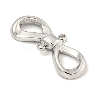 Non-Tarnish 304 Stainless Steel Bowknot Links Connector Charms STAS-A099-10P-1