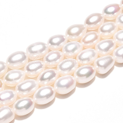 Natural Cultured Freshwater Pearl Beads Strands PEAR-N012-AA-01-1