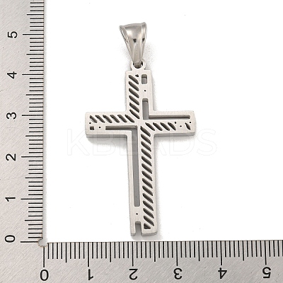 304 Stainless Steel Pendants STAS-D110-20AS-1