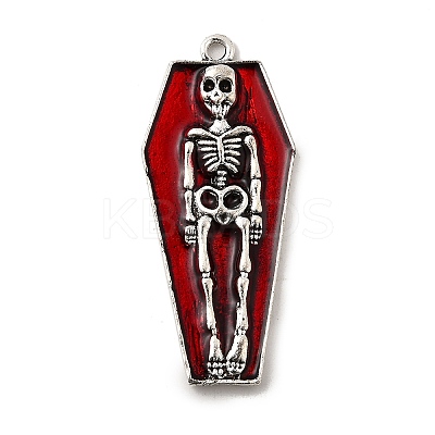 Halloween Alloy Enamel Pendants FIND-Z090-01AS-01-1