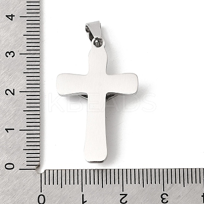 304 Stainless Steel Pendants STAS-G378-08P-1