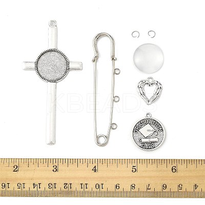 Iron Kilt Pins Brooch Findings DIY-FS0009-47-1