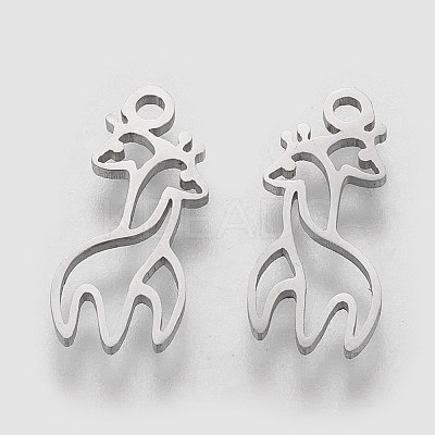 Tarnish Resistant 201 Stainless Steel Pendants STAS-Q201-T414-1