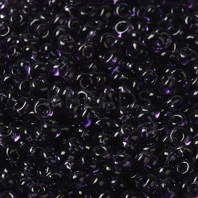Transparent Colours Glass Seed Beads SEED-P006-02A-12-1