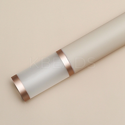 20 Sheets Gold Edge Waterproof Opp Plastic Gift Wrapping Paper PAAG-PW0001-020D-1
