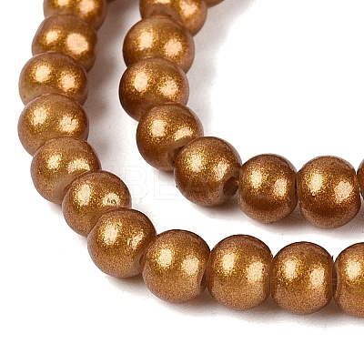 Baking Paint Glass Pearl Beads Strands LS-DGLA-ZX001-05B-17-1