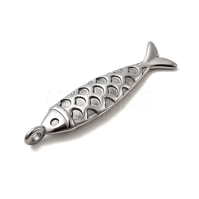 304 Stainless Steel Pendants STAS-B103-05F-P-1