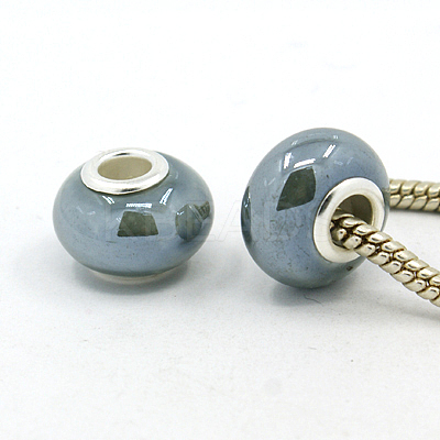 Handmade Porcelain European Beads OPDL-G001-18-1