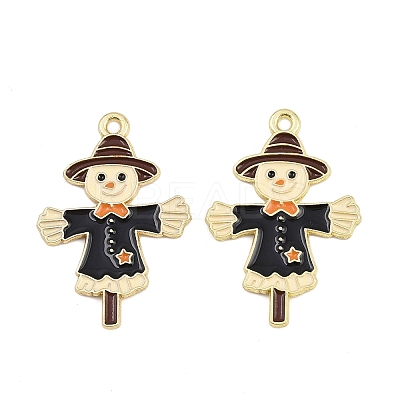 Thanksgiving Theme Alloy Enamel Pendants FIND-I065-04G-G-1