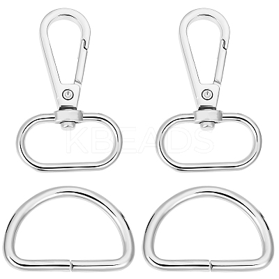 Alloy Swivel Lobster Claw Clasps FIND-BBC0003-78B-P-1
