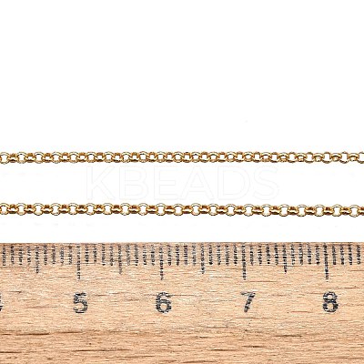 Brass Chain Necklaces X-MAK-L009-10G-1