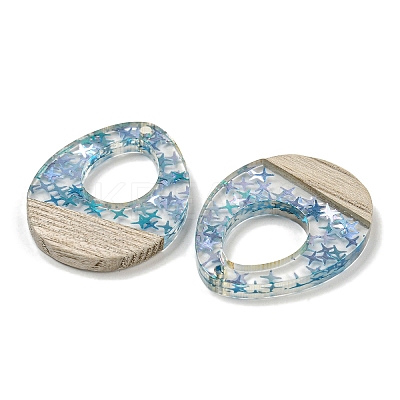 Wooden Pendants FIND-B042-08C-1