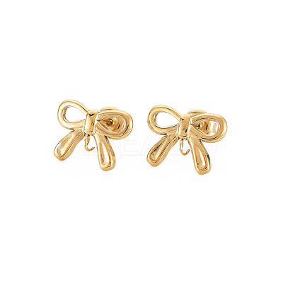 Ion Plating(IP) 304 Stainless Steel Stud Earring Findings X-STAS-N097-228-1
